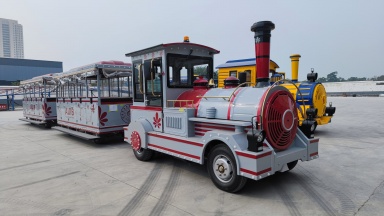無(wú)軌小火車(chē)圖片,無(wú)軌觀(guān)光小火車(chē)多少錢(qián)一臺(tái),游樂(lè)